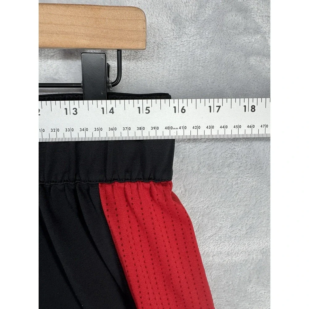 Adidas Louisville Cardinals Basketball Team Issued Game Shorts Red Black XL +2